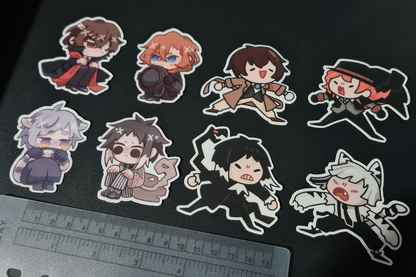 Bungo Stray Dogs Chibi Stickers