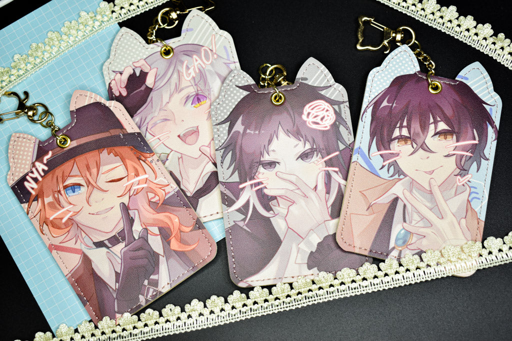 Bungo Stray Cats + Bunny Cardholder