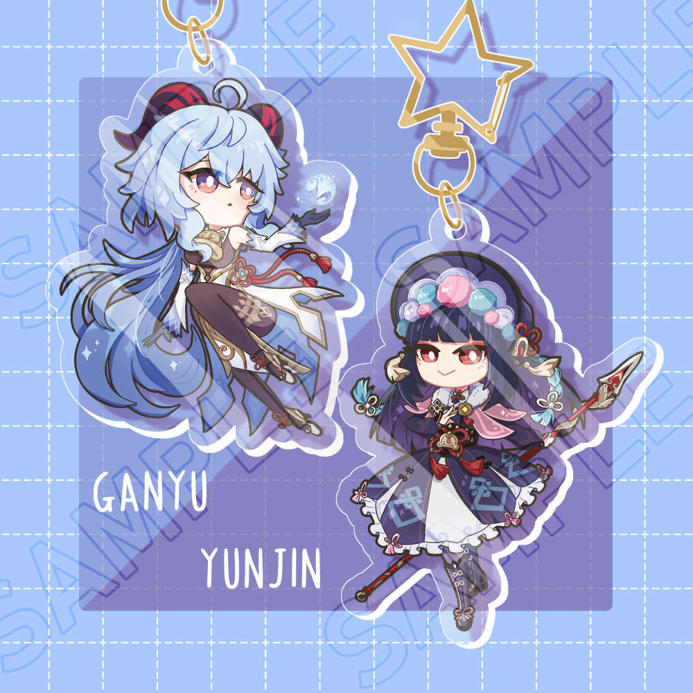 Genshin Acrylic Charm