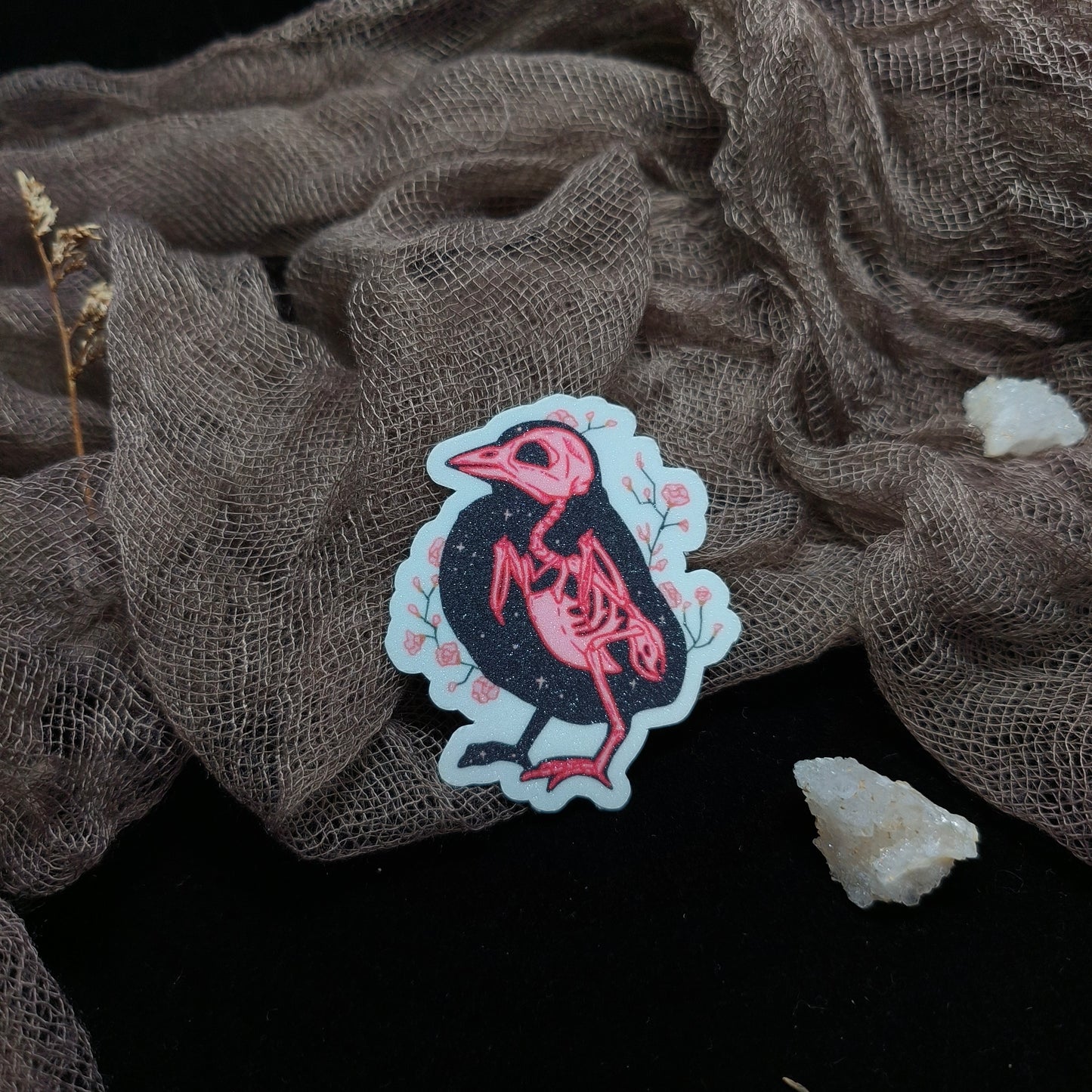 Memento Mori Die-cut Sticker