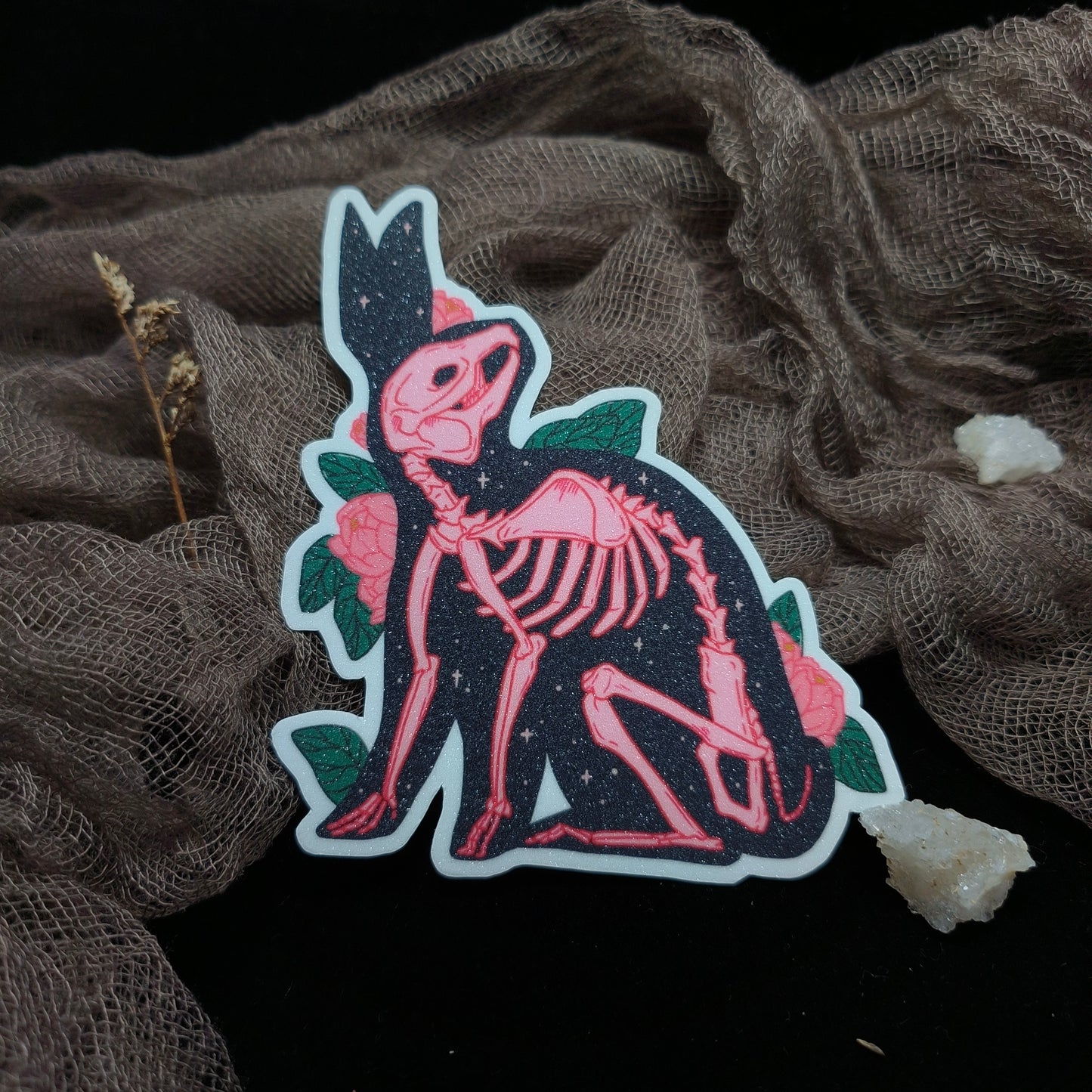 Memento Mori Die-cut Sticker