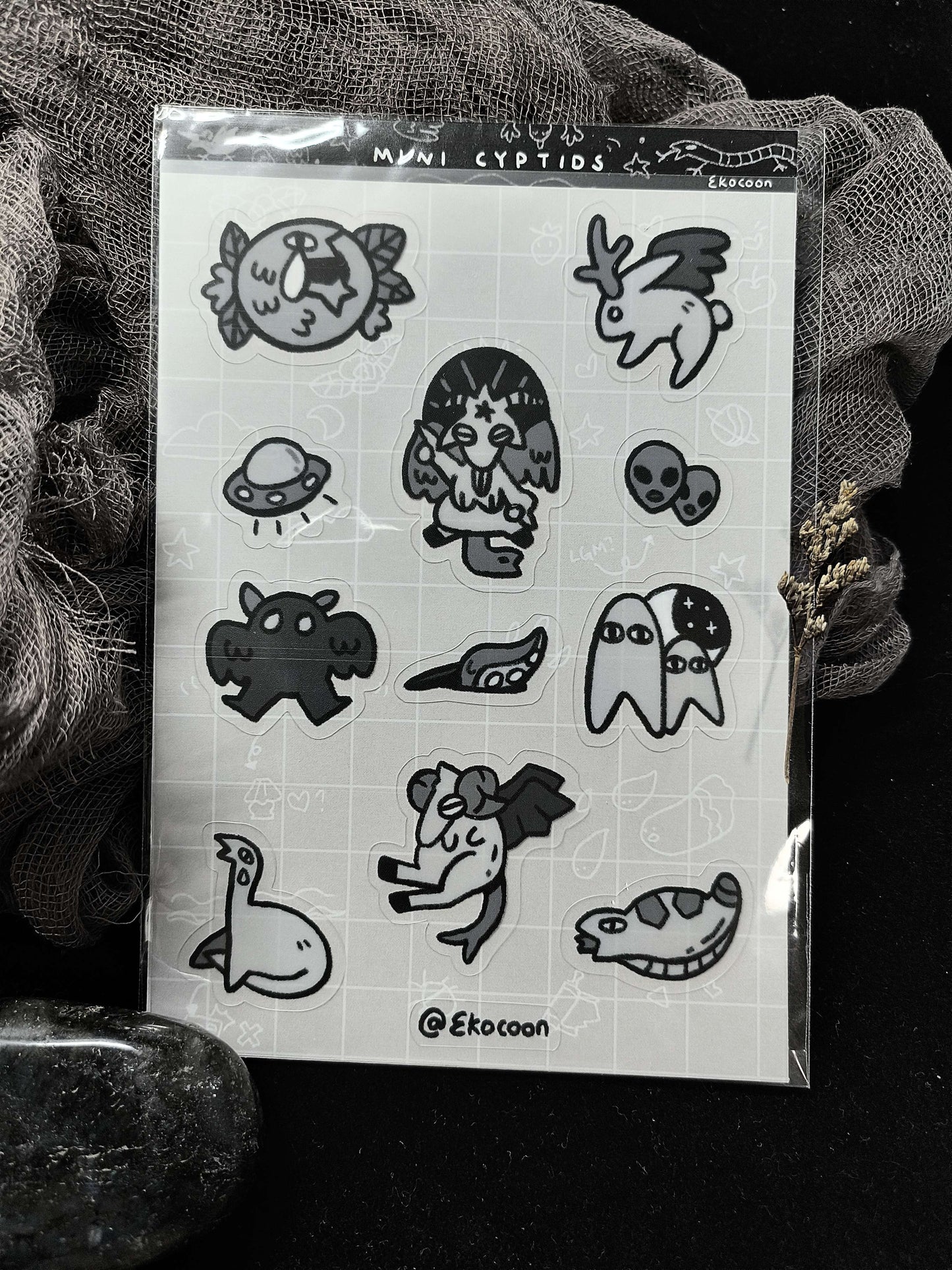 Baby Cryptids Sticker Sheet