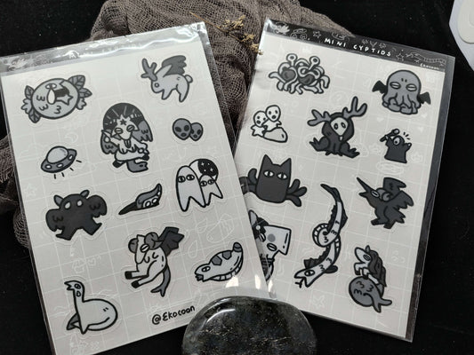 Baby Cryptids Sticker Sheet