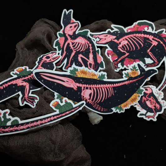 Memento Mori Die-cut Sticker