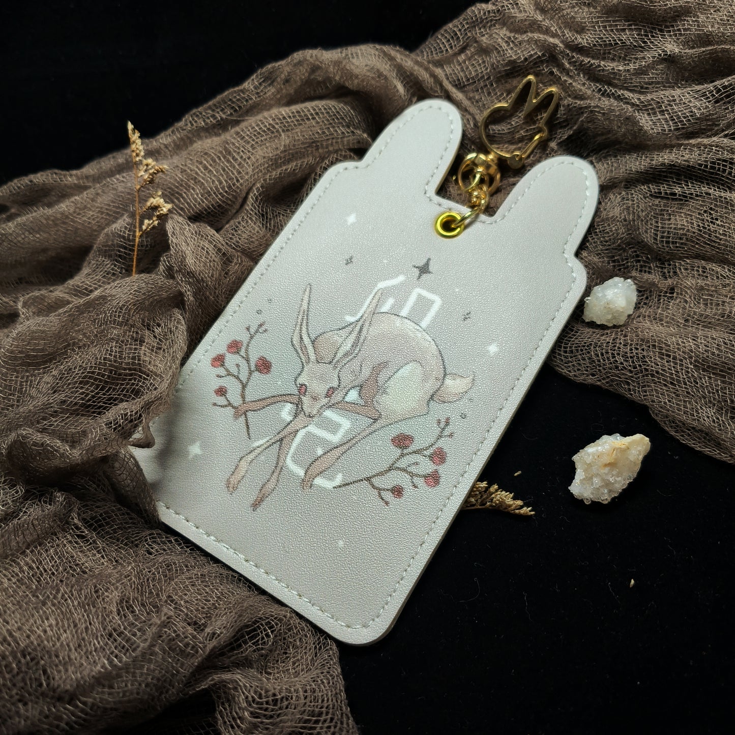 Wolf & Rabbit Cardholder