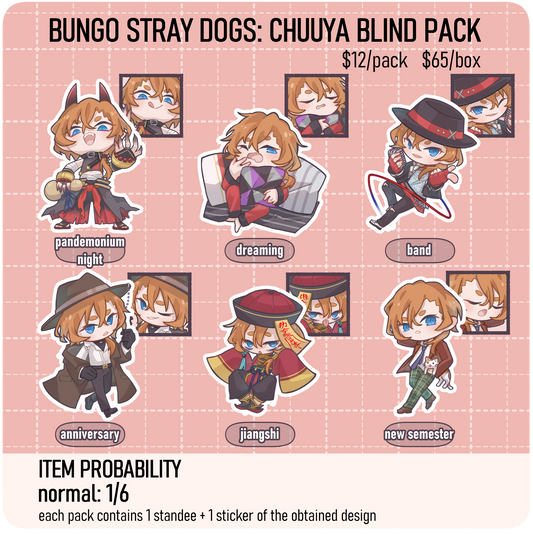 Chuuya Standee Blind Pack