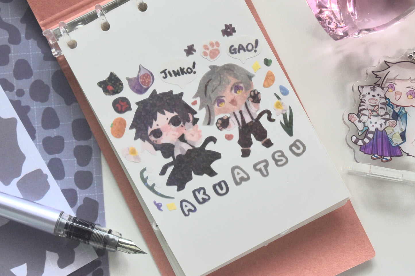 Bungo Stray Dogs Gummy Sticker Sheet