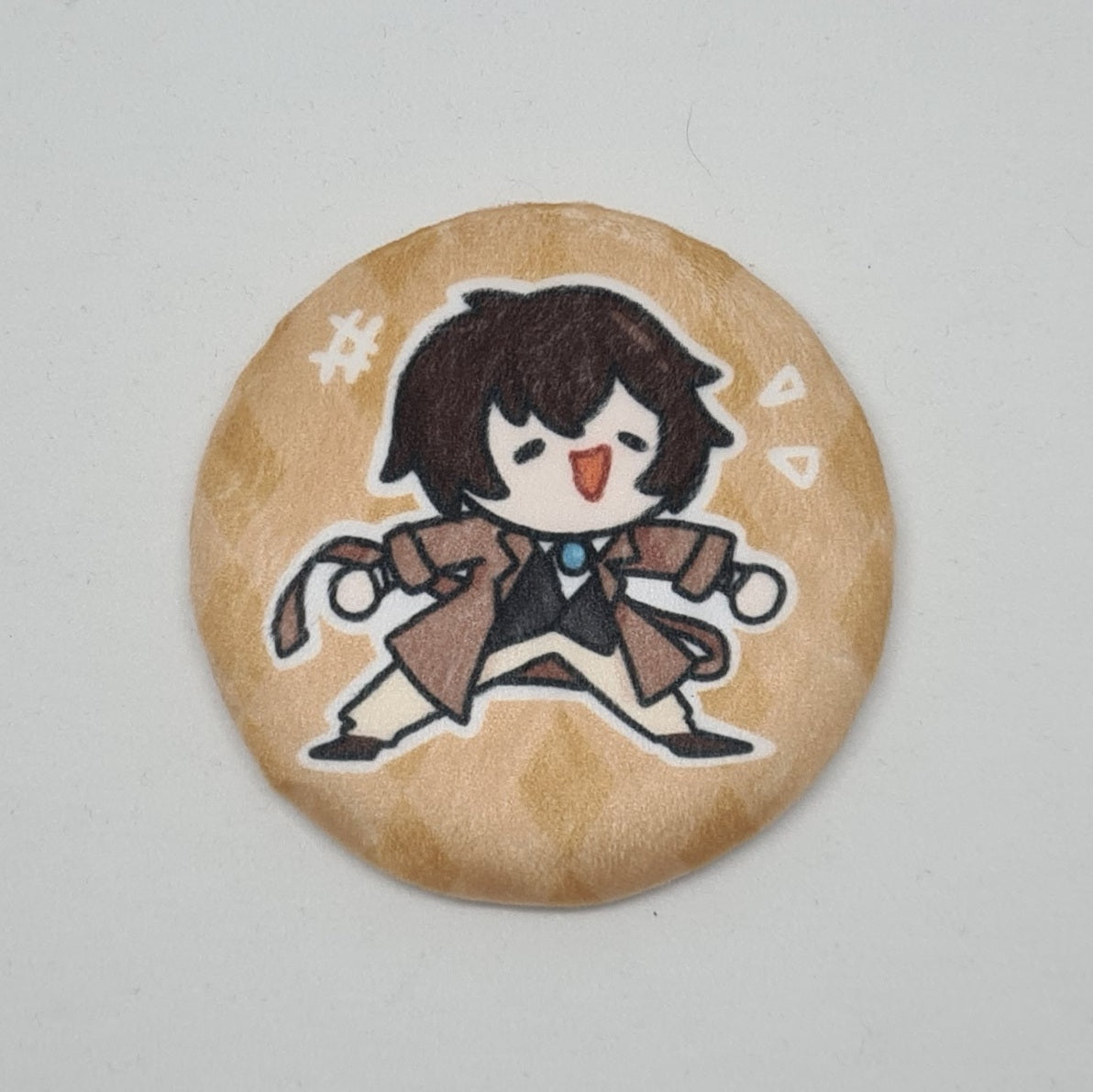 Bungo Stray Dogs Chibi Fluffy Badges